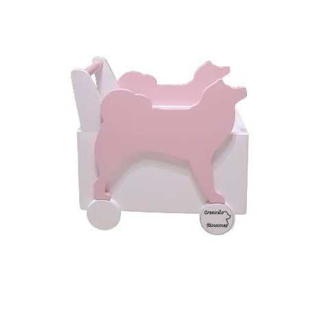 Caja juguetes con silueta