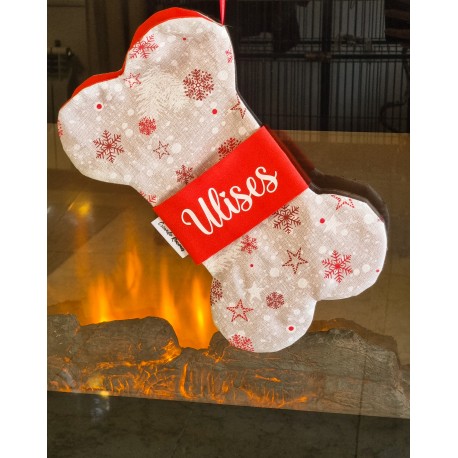 Calcetín navideño personalizado